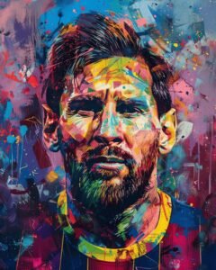 messi canvas
