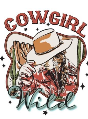 Western designs , Cowgirl wild